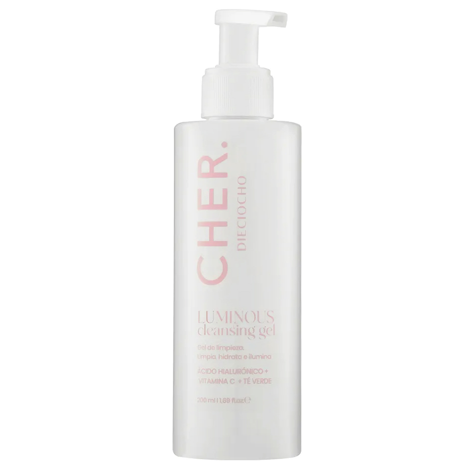 CHER GEL DE LIMPIEZA LUMINOUS CLEANSING X 200 ML.